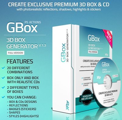 3D Box Generator - GBox v1.3